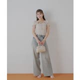 【Chico】ギンガムフロントリボンボレロデザインT | PAL GROUP OUTLET | 詳細画像16