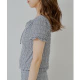 【Chico】ギンガムフロントリボンボレロデザインT | PAL GROUP OUTLET | 詳細画像32