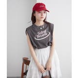 【w closet】ロゴノースリタンクT | PAL GROUP OUTLET | 詳細画像19 