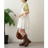 【w closet】小花シャーリングメローカーディガン | PAL GROUP OUTLET | 詳細画像10 