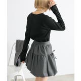 【w closet】フリルネーム付テレコプルオーバー | PAL GROUP OUTLET | 詳細画像4