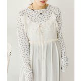 【w closet】シアーフリルキャミワンピース | PAL GROUP OUTLET | 詳細画像10