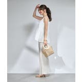 【La boutique BonBon】ツイードノースリペプラムKN | PAL GROUP OUTLET | 詳細画像6 