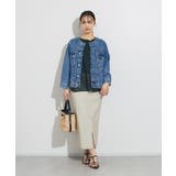 【un dix cors】ストレッチナロースカート | PAL GROUP OUTLET | 詳細画像12 