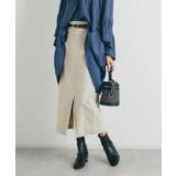 【un dix cors】ストレッチナロースカート | PAL GROUP OUTLET | 詳細画像1 