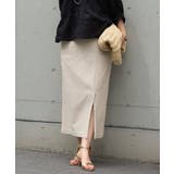 【un dix cors】ストレッチナロースカート | PAL GROUP OUTLET | 詳細画像3 