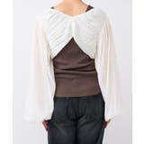 【RIVE DROITE】? Niceギャザーボレロ | PAL GROUP OUTLET | 詳細画像10 