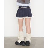 【RAY CASSIN】レイヤードベルト付プリーツミニ | PAL GROUP OUTLET | 詳細画像8