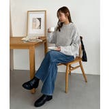 【Discoat】メランジシャギーニット | PAL GROUP OUTLET | 詳細画像8 