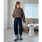 【Discoat】メランジシャギーニット | PAL GROUP OUTLET | 詳細画像13 