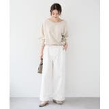 【RIVE DROITE】ボートネック2wayスウェット | PAL GROUP OUTLET | 詳細画像20 