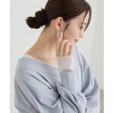 SAX | 【RIVE DROITE】ボートネック2wayスウェット | PAL GROUP OUTLET