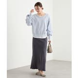 【RIVE DROITE】ボートネック2wayスウェット | PAL GROUP OUTLET | 詳細画像29 