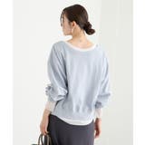 【RIVE DROITE】ボートネック2wayスウェット | PAL GROUP OUTLET | 詳細画像34 