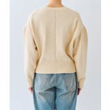 【RIVE DROITE】ギャザースリーブオーバーニット | PAL GROUP OUTLET | 詳細画像11 