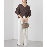 【RIVE DROITE】ギャザースリーブオーバーニット | PAL GROUP OUTLET | 詳細画像17 