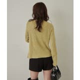 【mline】ダブルZIPリブカーディガン | PAL GROUP OUTLET | 詳細画像17 