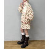 【w closet】花柄フリースミニスカート | PAL GROUP OUTLET | 詳細画像9 