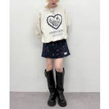 【w closet】花柄フリースミニスカート | PAL GROUP OUTLET | 詳細画像12 