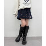 【w closet】花柄フリースミニスカート | PAL GROUP OUTLET | 詳細画像13 