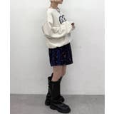 【w closet】花柄フリースミニスカート | PAL GROUP OUTLET | 詳細画像17 