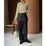 【CAPRICIEUX LE'MAGE】インナーSET袖ギャザーヘンリーＴ | PAL GROUP OUTLET | 詳細画像9 