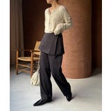 【CAPRICIEUX LE'MAGE】インナーSET袖ギャザーヘンリーＴ | PAL GROUP OUTLET | 詳細画像3 