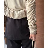 【CAPRICIEUX LE'MAGE】インナーSET袖ギャザーヘンリーＴ | PAL GROUP OUTLET | 詳細画像4 