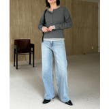 【CAPRICIEUX LE'MAGE】インナーSET袖ギャザーヘンリーＴ | PAL GROUP OUTLET | 詳細画像20 