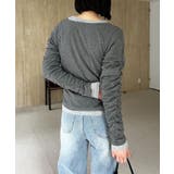 【CAPRICIEUX LE'MAGE】インナーSET袖ギャザーヘンリーＴ | PAL GROUP OUTLET | 詳細画像22 