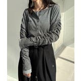 【CAPRICIEUX LE'MAGE】インナーSET袖ギャザーヘンリーＴ | PAL GROUP OUTLET | 詳細画像10 