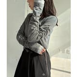 【CAPRICIEUX LE'MAGE】インナーSET袖ギャザーヘンリーＴ | PAL GROUP OUTLET | 詳細画像12 