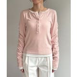 【CAPRICIEUX LE'MAGE】インナーSET袖ギャザーヘンリーＴ | PAL GROUP OUTLET | 詳細画像37 