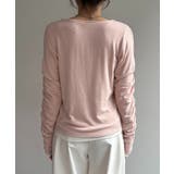 【CAPRICIEUX LE'MAGE】インナーSET袖ギャザーヘンリーＴ | PAL GROUP OUTLET | 詳細画像39 