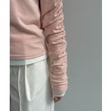 【CAPRICIEUX LE'MAGE】インナーSET袖ギャザーヘンリーＴ | PAL GROUP OUTLET | 詳細画像42 