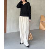 【CAPRICIEUX LE'MAGE】インナーSET袖ギャザーヘンリーＴ | PAL GROUP OUTLET | 詳細画像30 