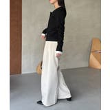 【CAPRICIEUX LE'MAGE】インナーSET袖ギャザーヘンリーＴ | PAL GROUP OUTLET | 詳細画像33 