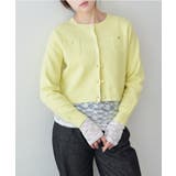 YEL | 【SHENERY】コットンニットショートカーディガン | PAL GROUP OUTLET