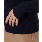 【SHENERY】ハーフジップリブニット | PAL GROUP OUTLET | 詳細画像13 