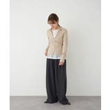 【SHENERY】ハーフジップリブニット | PAL GROUP OUTLET | 詳細画像16 