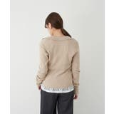 【SHENERY】ハーフジップリブニット | PAL GROUP OUTLET | 詳細画像20 