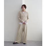 【SHENERY】ハーフジップリブニット | PAL GROUP OUTLET | 詳細画像21 