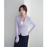 【SHENERY】ハーフジップリブニット | PAL GROUP OUTLET | 詳細画像31 