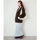 【Kastane】シアーベロアフレアスカート | PAL GROUP OUTLET | 詳細画像12 