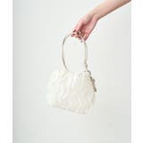 【Loungedress】【GALENA】メッシュフリル巾着Bag | PAL GROUP OUTLET | 詳細画像2 