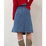 【w closet】デニムミディスカート | PAL GROUP OUTLET | 詳細画像13 