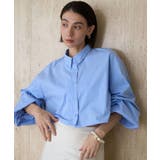BLUE | 【CAPRICIEUX LE'MAGE】袖バルーンクロップSH | PAL GROUP OUTLET