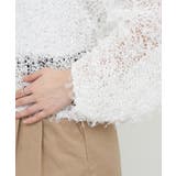 【SHENERY】チュールヤーンネップカーディガン | PAL GROUP OUTLET | 詳細画像17 