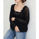 【SHENERY】チュールヤーンネップカーディガン | PAL GROUP OUTLET | 詳細画像26 