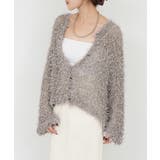 【SHENERY】チュールヤーンネップカーディガン | PAL GROUP OUTLET | 詳細画像36 